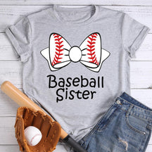 T-shirt sœur de baseball