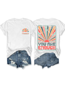 T-shirt Sunkissed, vous êtes assez