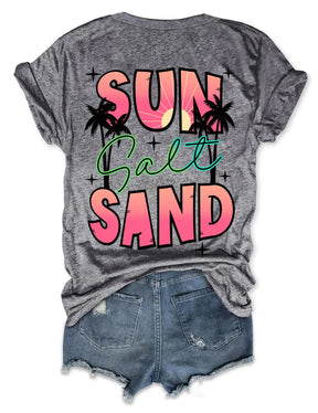 T-shirt sable sel soleil