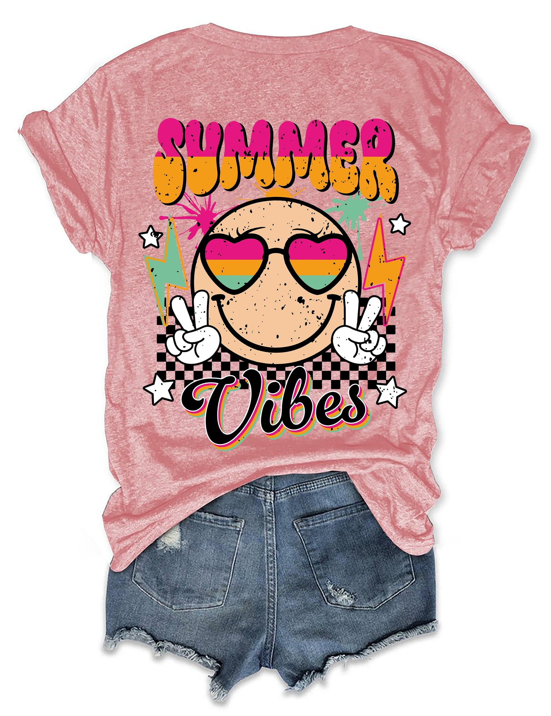 T-shirt d'été rétro