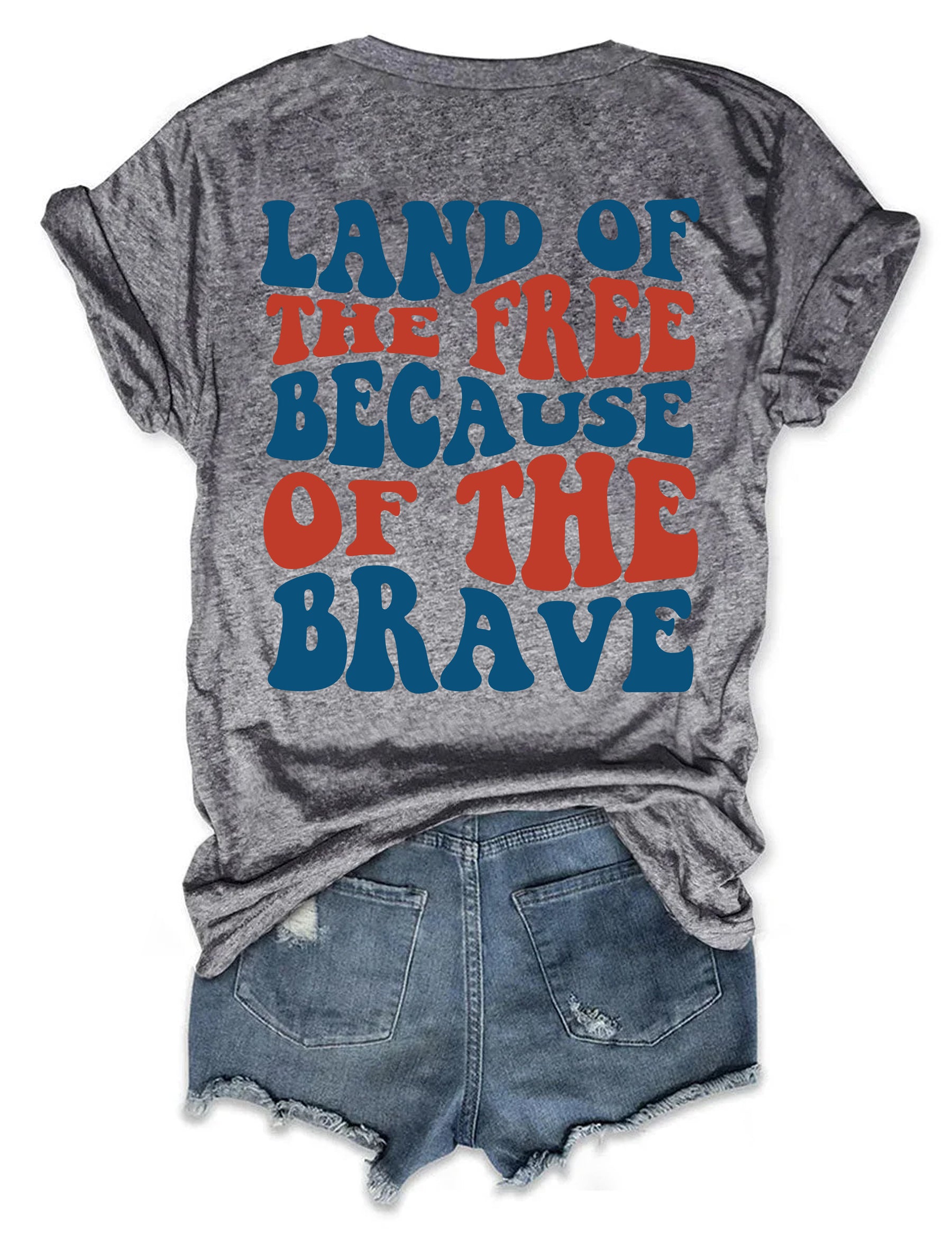 T-shirt America Land Of The Free grâce au courageux