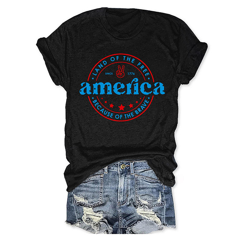 America Land Of The Free Because Of The Brave T-shirt