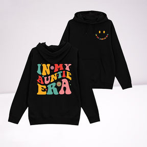 Dans mon sweat à capuche de l’ère de tante