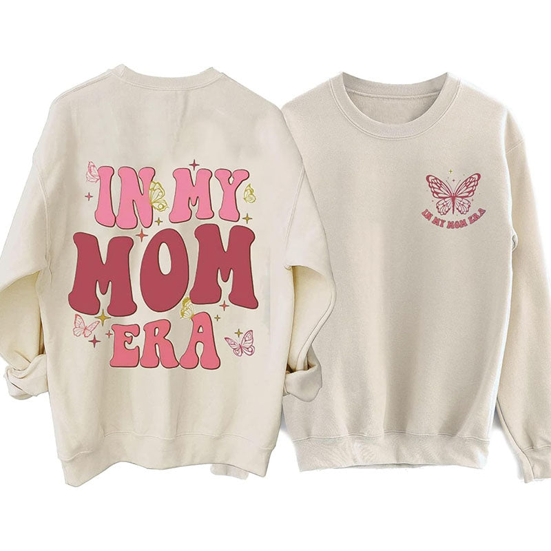 Sweat-shirt papillon mignon In My Mom Era