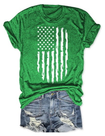 T-shirt drapeau américain