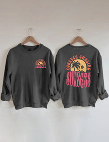 Sweat-shirt Forever Chasing Sunsets
