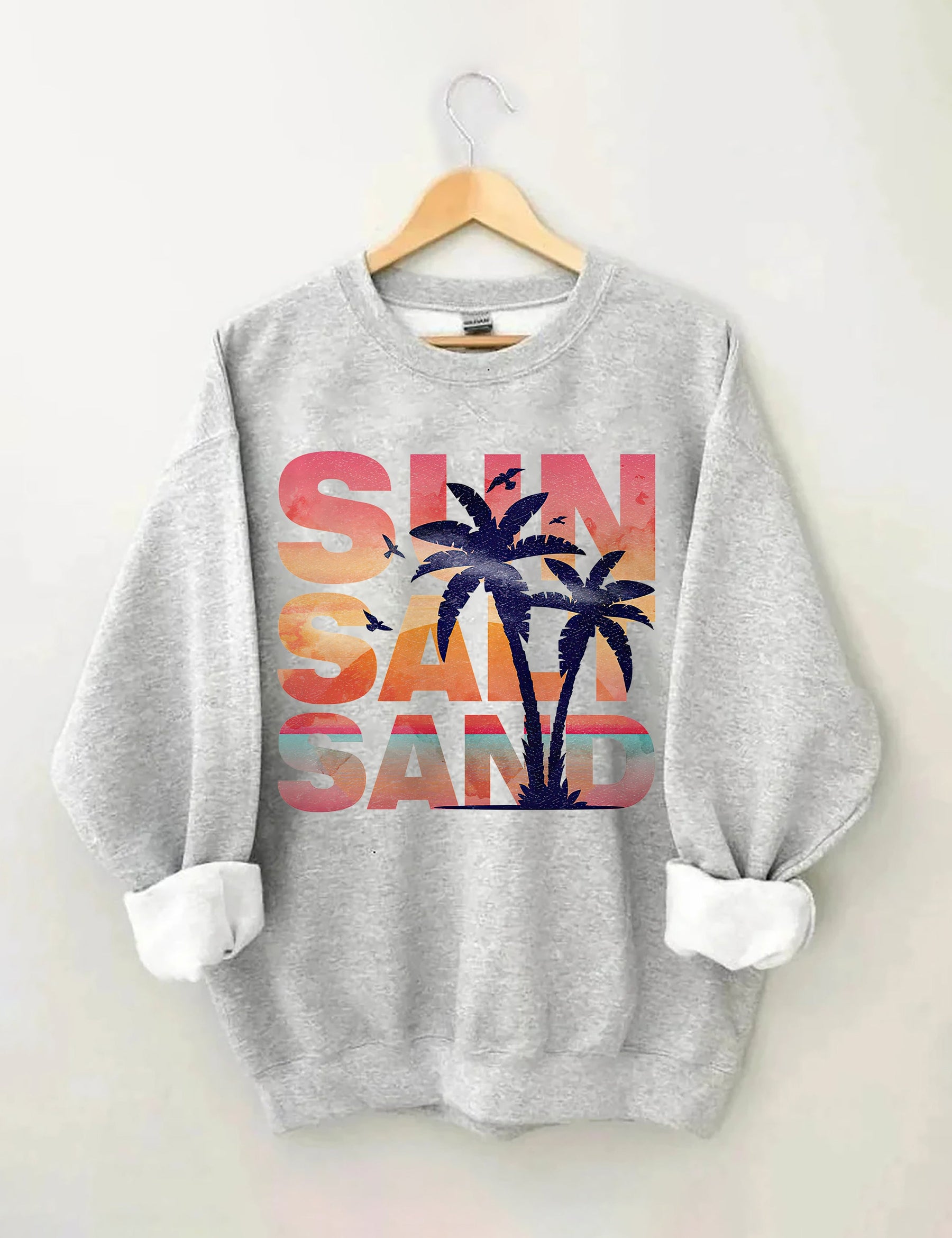 Sweat-shirt Soleil Sel Sable