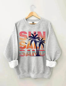 Sweat-shirt Soleil Sel Sable