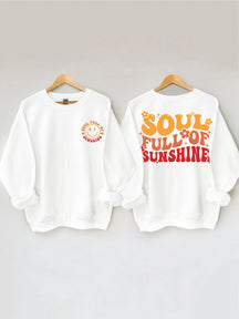 Sweat-shirt Soul Full Of Sunshine