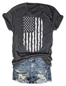 T-shirt drapeau américain