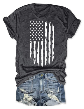 T-shirt drapeau américain