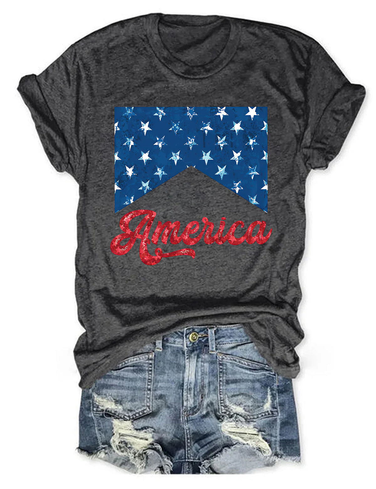 T-shirt Amérique du 4 juillet