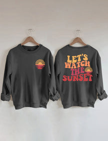 Regardons le sweat-shirt Sunset