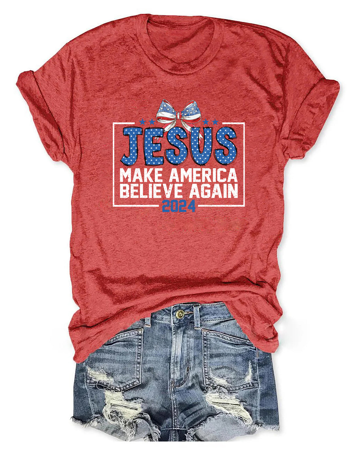 T-shirt Faire croire à nouveau à l’Amérique