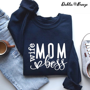 Sweat-shirt Maman Femme Patron