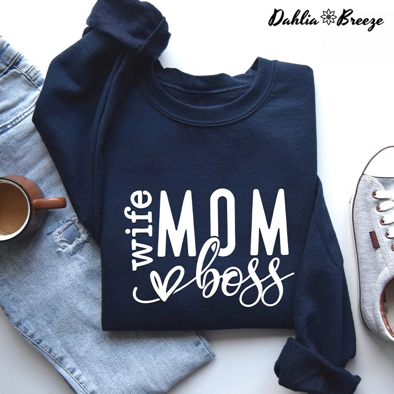 Sweat-shirt Maman Femme Patron