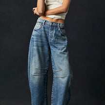 Jean ample vintage taille moyenne