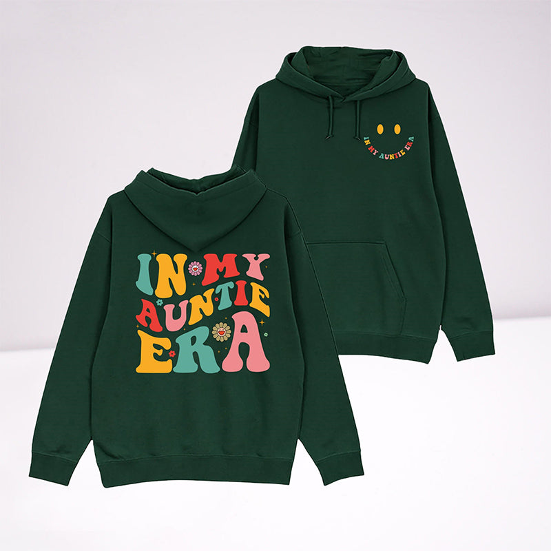 Dans mon sweat à capuche de l’ère de tante