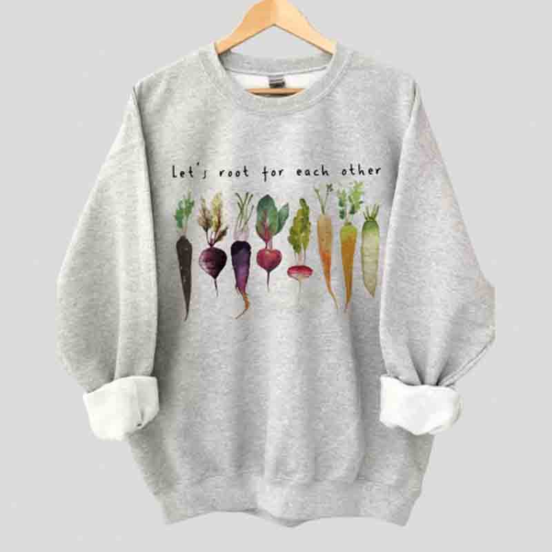 Lasst uns füreinander anfeuern Sweatshirt 