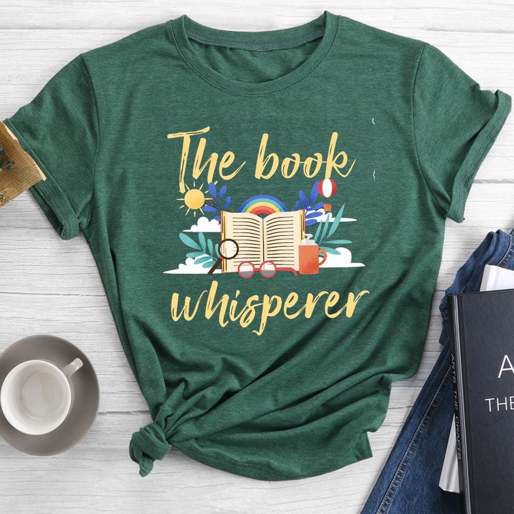 T-shirt col rond Book Whisperer