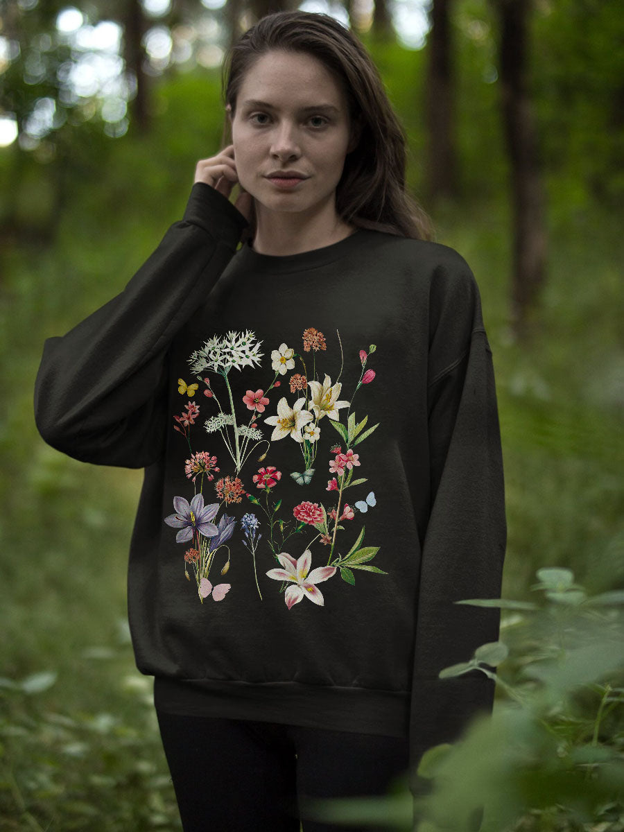 Sweat Botanique Vintage