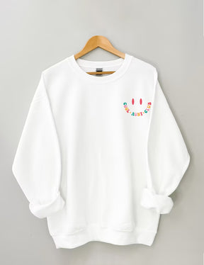 In meinem coolen Tante-Ära-Sweatshirt