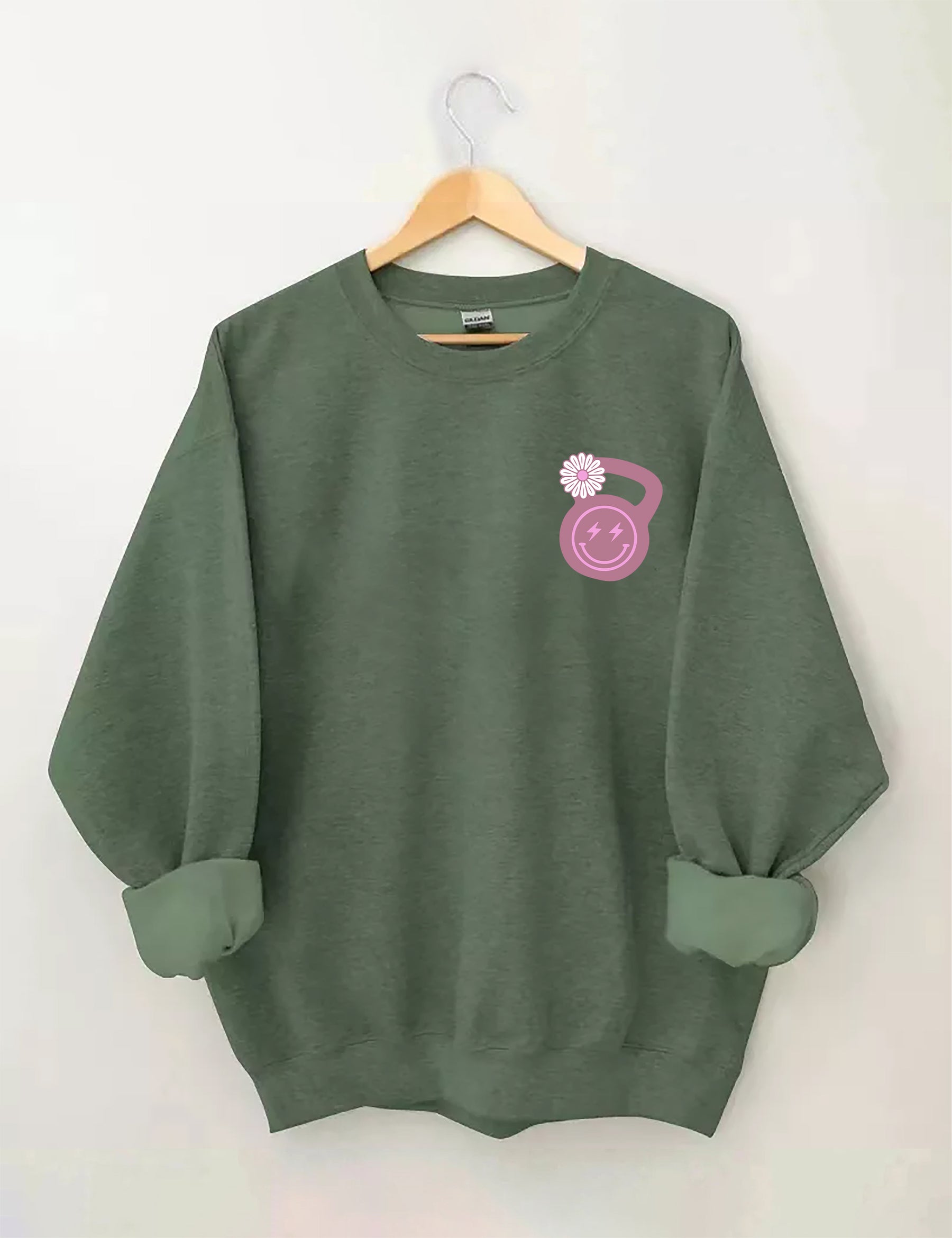 Sweat-shirt de couverture de pompe de maman musculaire