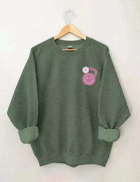 Sweat-shirt de couverture de pompe de maman musculaire