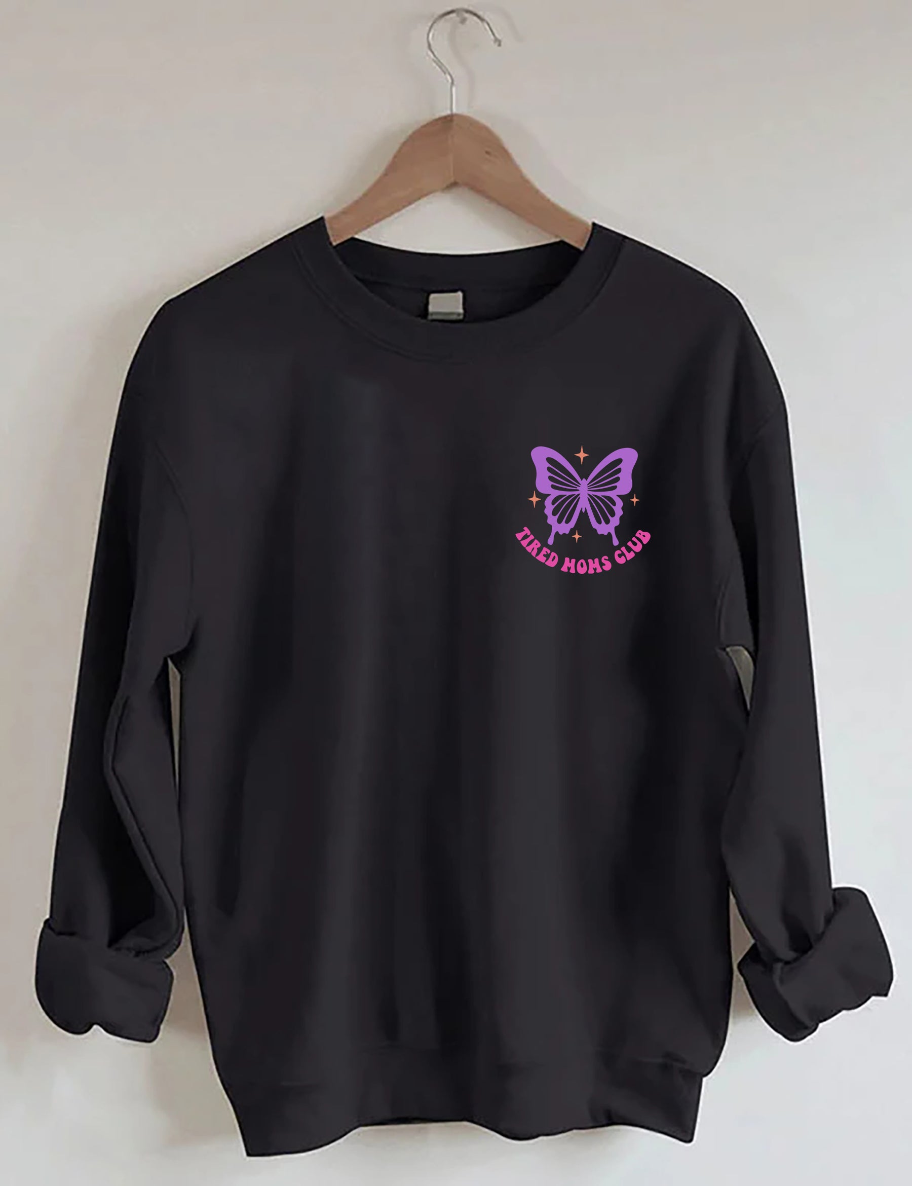 In meinem müden Mama-Ära-Sweatshirt