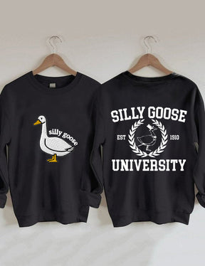 Sweat-shirt de l’Université Silly Goose 