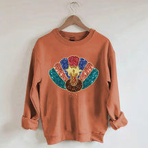 Thanksgiving Türkei Vintage Herbst Sweatshirt