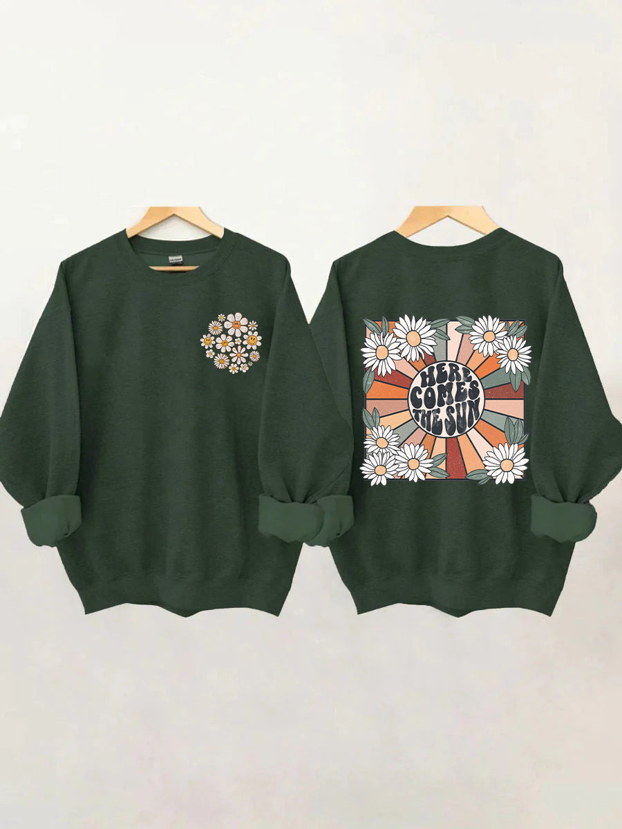Voici le sweat-shirt Sun Boho
