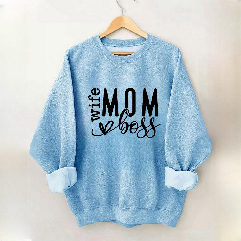 Sweat-shirt Maman Femme Patron