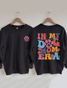 In meinem Hundemama-Ära-Sweatshirt