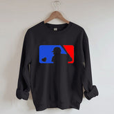 Sweat-shirt coeur de baseball