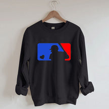 Sweat-shirt coeur de baseball