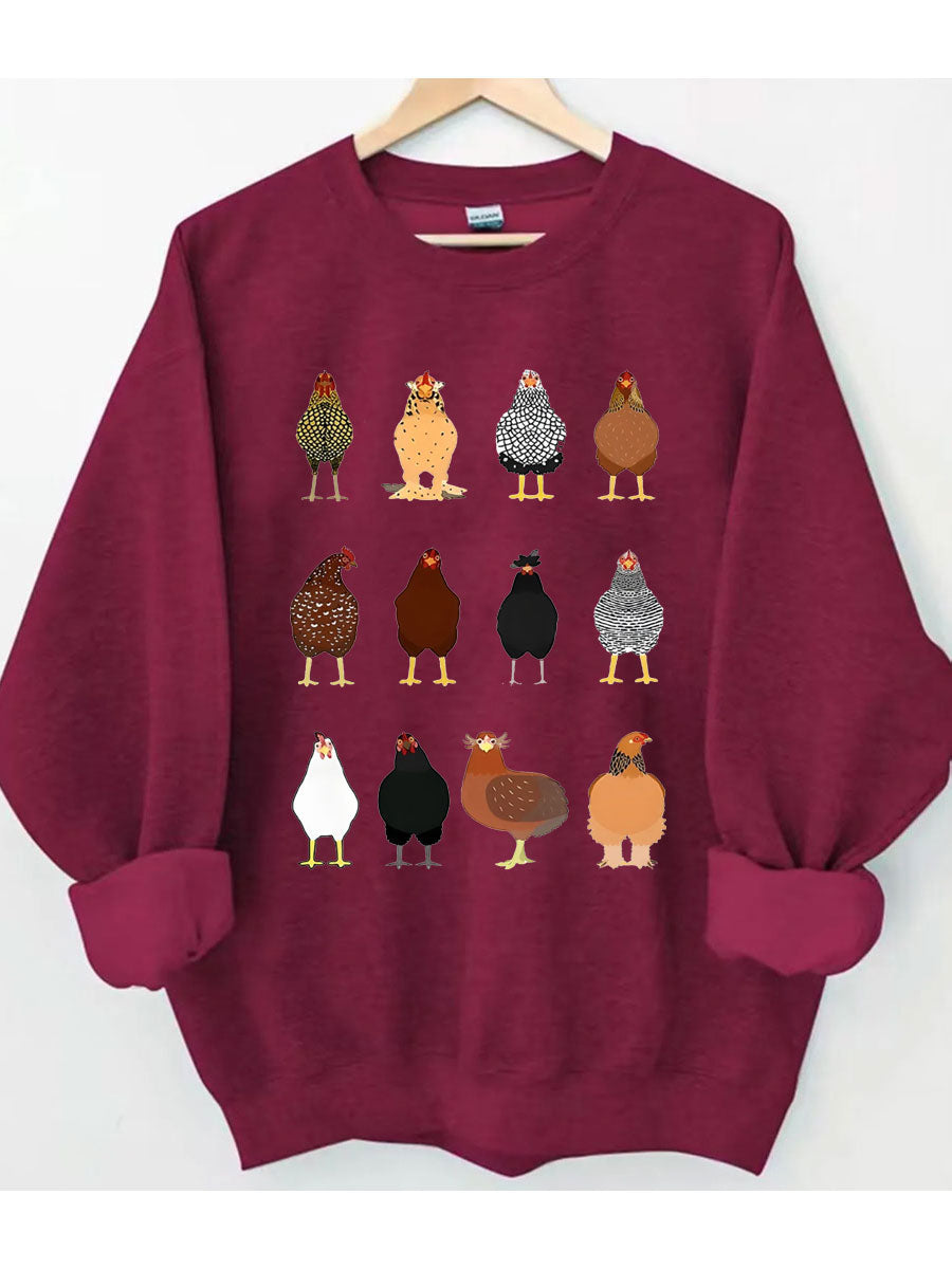 Huhn-Sweatshirt 