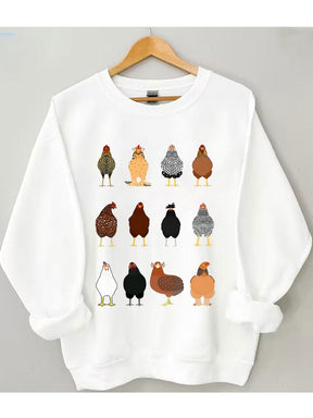 Huhn-Sweatshirt 