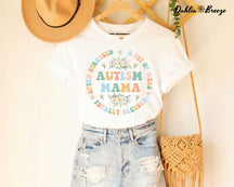 T-shirt de sensibilisation à l'autisme Mama