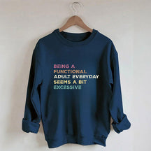 Être un sweat-shirt fonctionnel pour adulte au quotidien