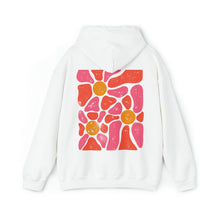 Retro botanischer Wildblumen-Hoodie