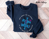 Ce qui vous rend différent est ce qui vous rend beau sweat-shirt