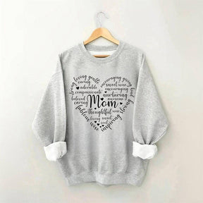 Sweat-shirt Maman Coeur