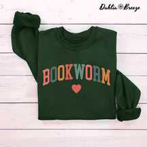 Bookworm Mignon Enseignant Livres Amant Sweatshirt
