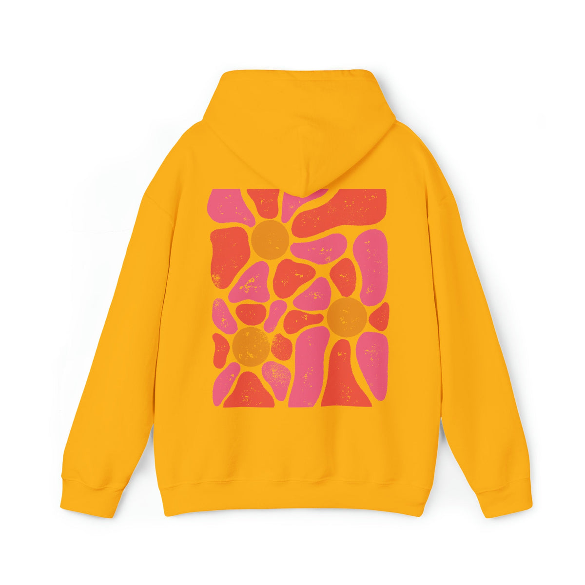 Retro botanischer Wildblumen-Hoodie