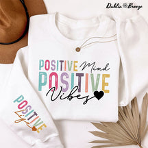 Affirmations positives Life Mind Vibes Sweatshirt