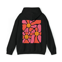 Retro botanischer Wildblumen-Hoodie