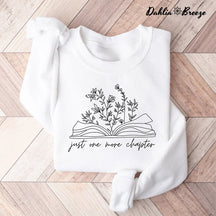 Sweat-shirt Bookish Crewneck Just One More Chapter