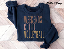 Sweat-shirt de volley-ball Weekend Coffee
