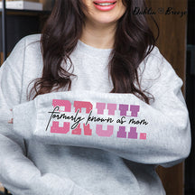 Sweat-shirt Retro Bruh anciennement connu sous le nom de maman